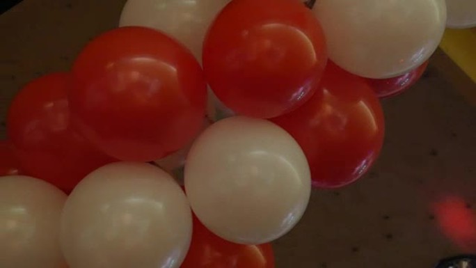 生日聚会上的气球