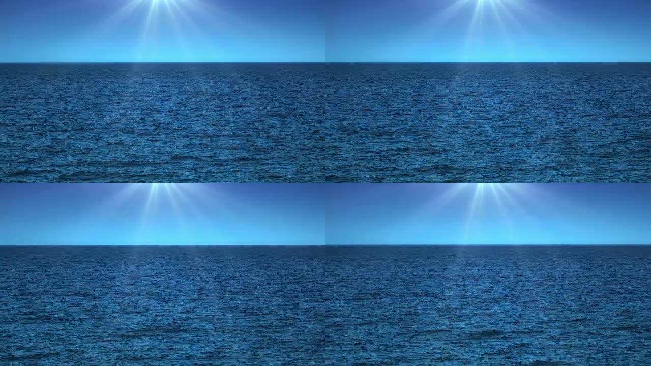 蓝海地平线4k