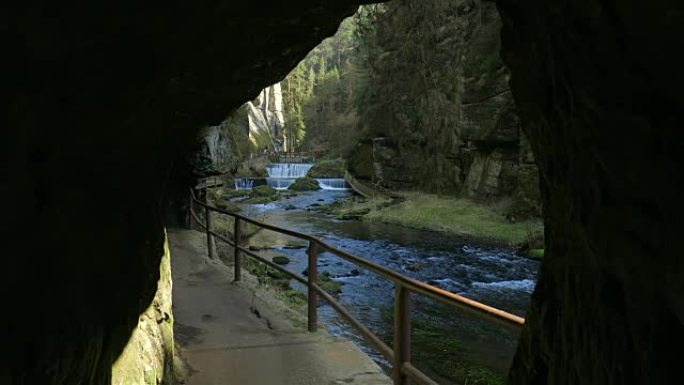 卡梅尼采峡谷，波希米亚瑞士，捷克共和国