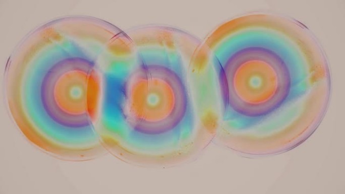 移动湍流柔和水彩抽象绘画无缝循环背景动画新质艺术欢乐七彩动态通用酷漂亮视频素材