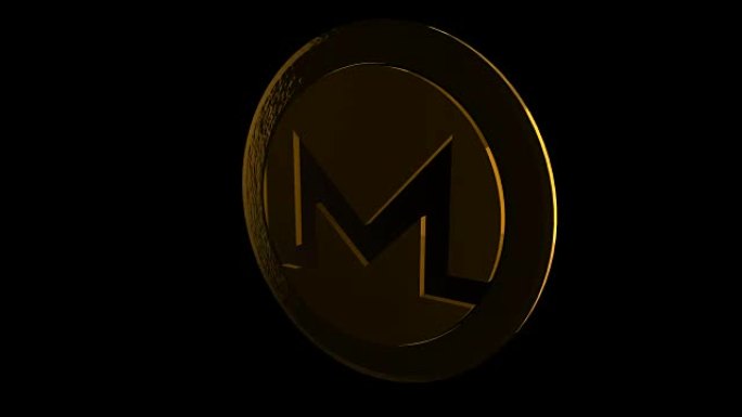 Monero-黑色和金色