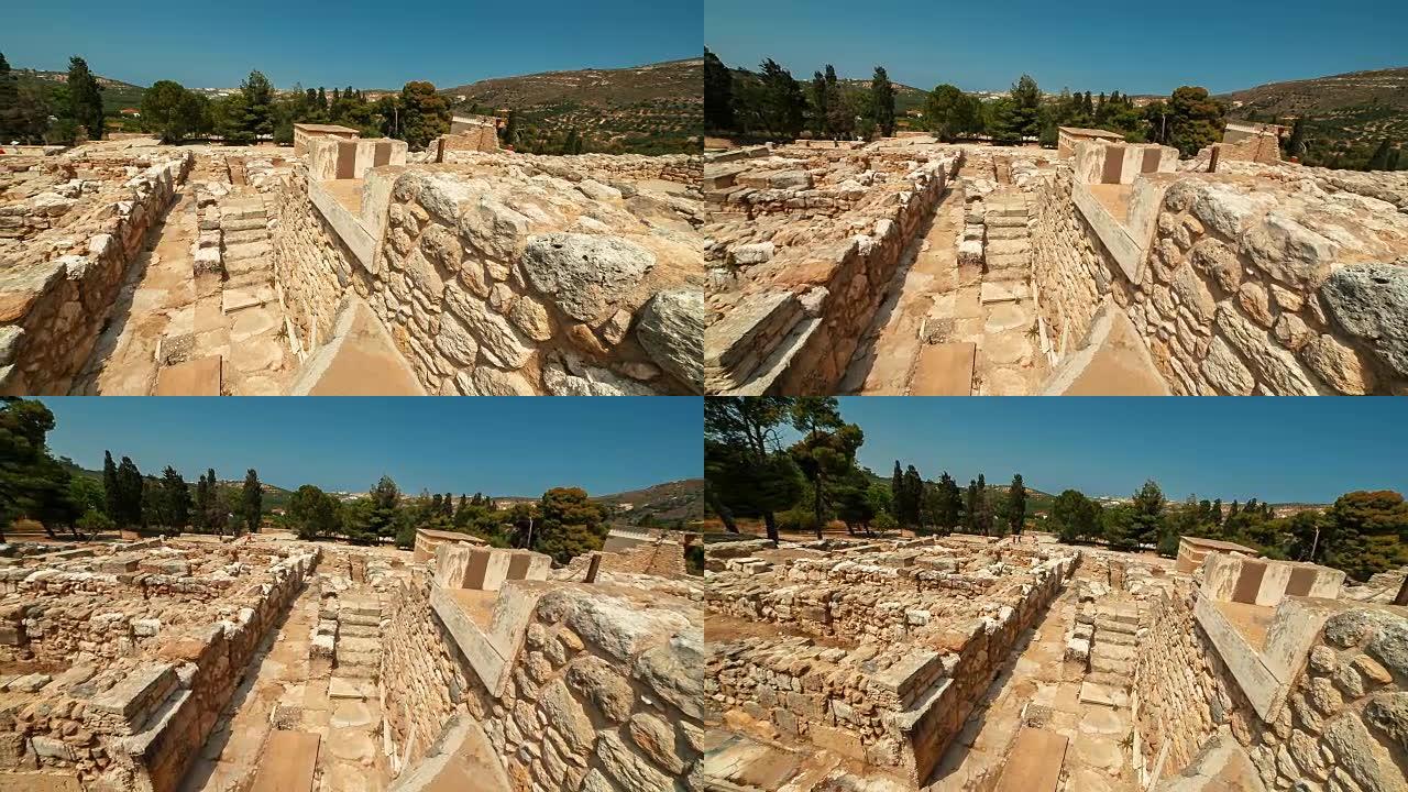 希腊克里特岛伊拉克利翁克诺索斯米诺斯宫