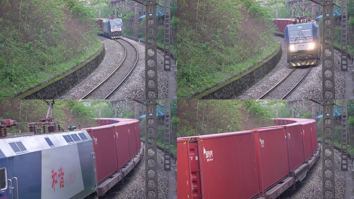 4k实拍老式火车镜头素材