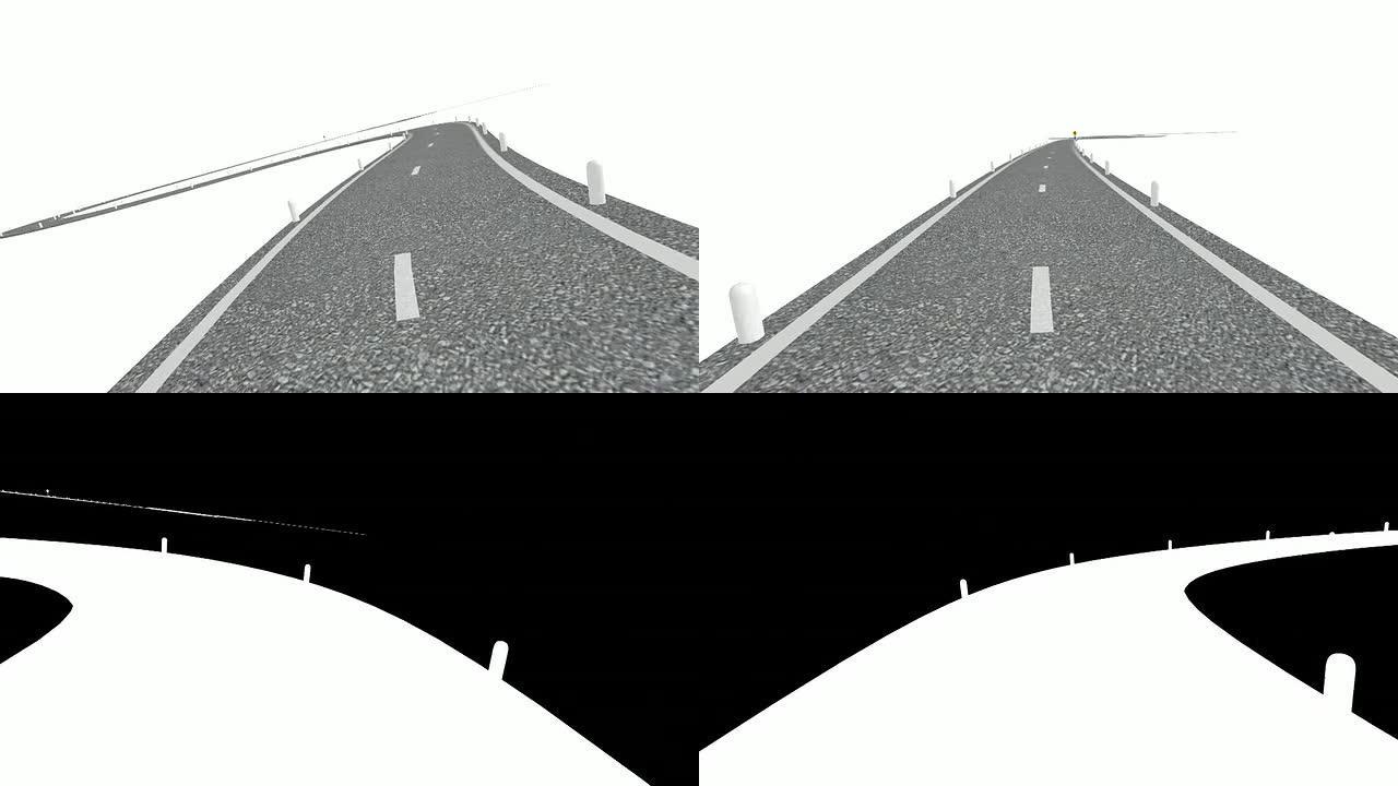 蜿蜒的道路 (高清动画)