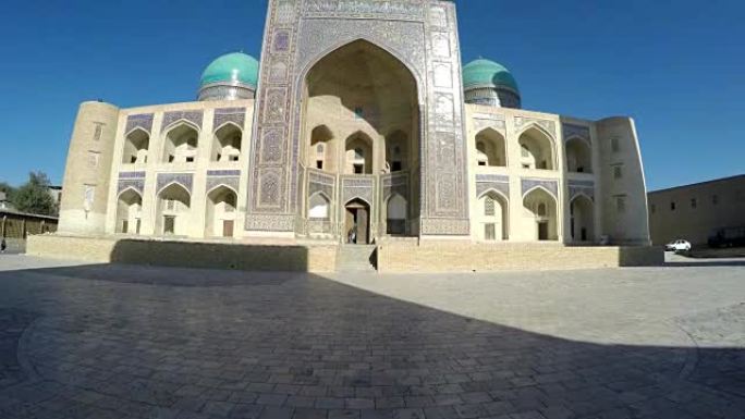乌兹别克斯坦，布哈拉的Ulugbek madrasah madrasah与Abdulazis-han