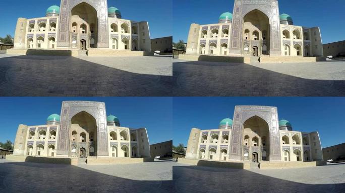 乌兹别克斯坦，布哈拉的Ulugbek madrasah madrasah与Abdulazis-han