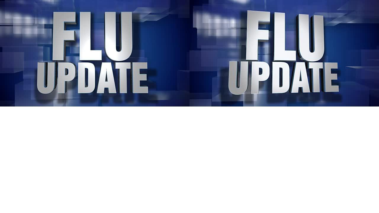 动态流感更新过渡和标题页背景板