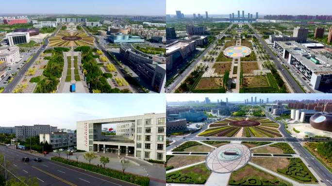 厂区环境 厂房航拍 工业园