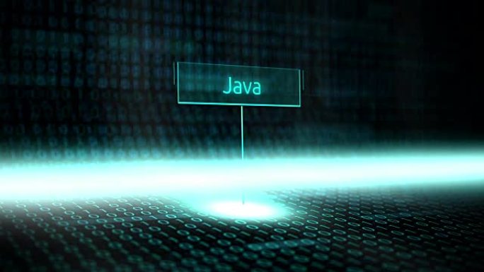 数字景观软件用未来的二进制代码-Java定义排版