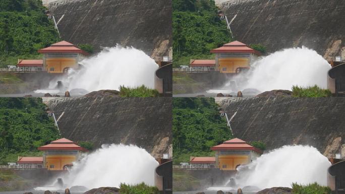 泰国那空克的Prakarnchon Khun Dan Dam。