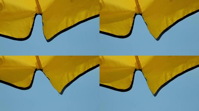 太阳伞随风摇摆的详细背景