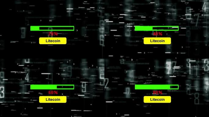 开始开采Litecoin