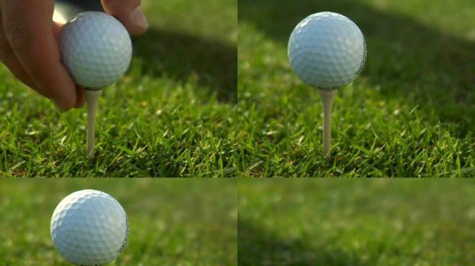 PAL-高尔夫球被击中