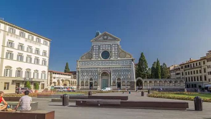佛罗伦萨的谐音方形时滞超过的圣玛丽亚中篇小说大教堂