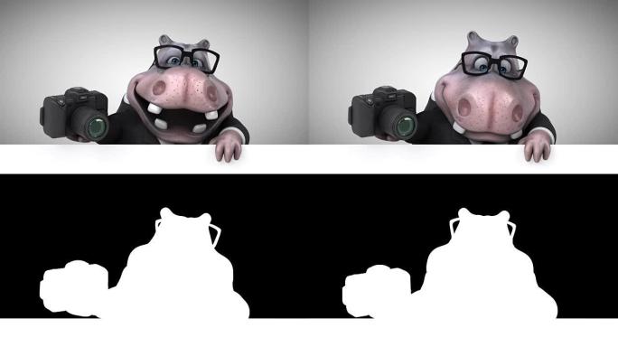 有趣的河马-3D动画