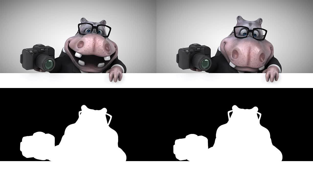 有趣的河马-3D动画