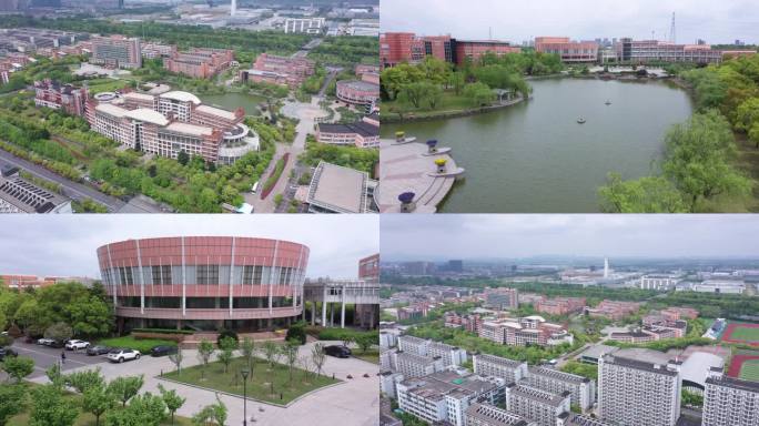 中国计量大学航拍