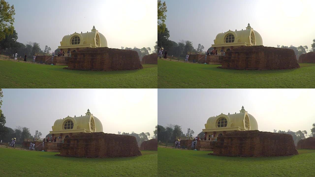 印度库什纳加尔区Parinirvana Stupa