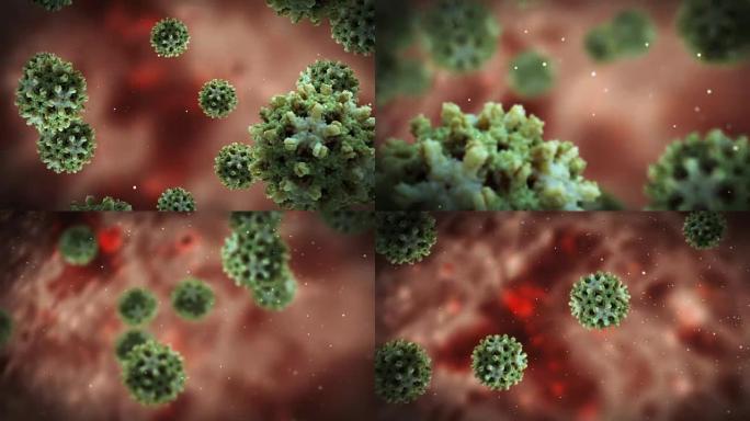 攻击肝炎病毒病毒细胞癌细胞新冠病毒