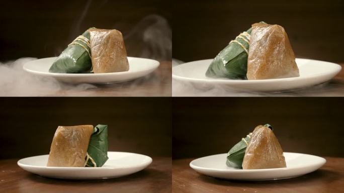 鲜肉粽单个画面