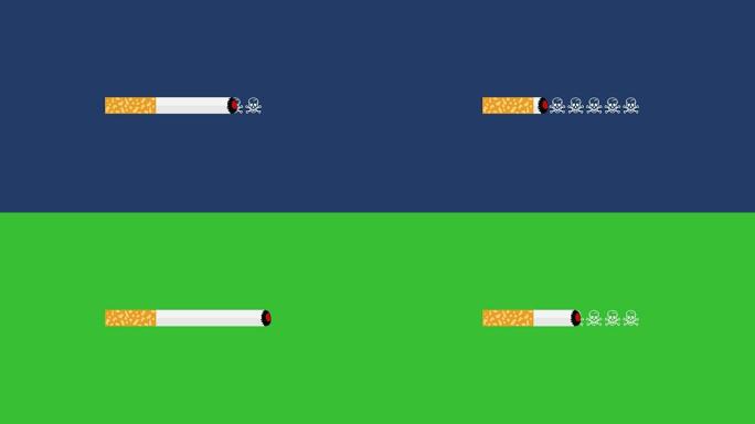 香烟会导致致命的癌症-动画