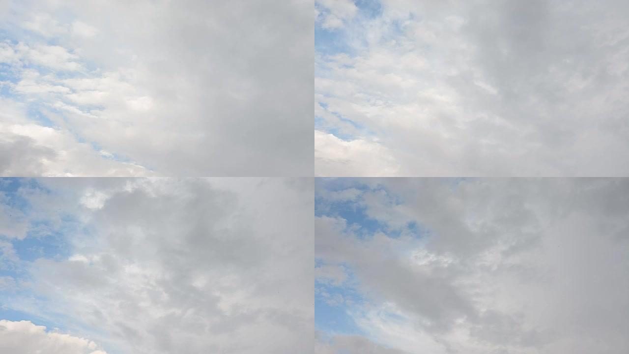 延时滚动云，用于色度关键背景