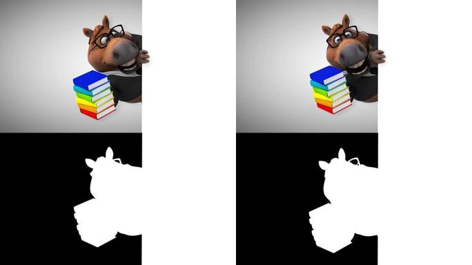 有趣的马-3D动画