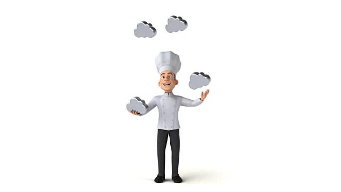 有趣的厨师-3D动画