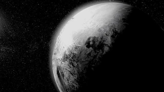 气体巨行星。深空之美。宇宙中数十亿个星系。难以置信的美丽。木卫三