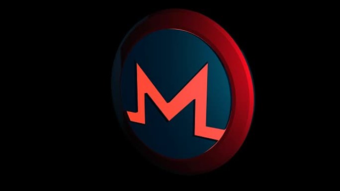 Monero-红色和蓝色