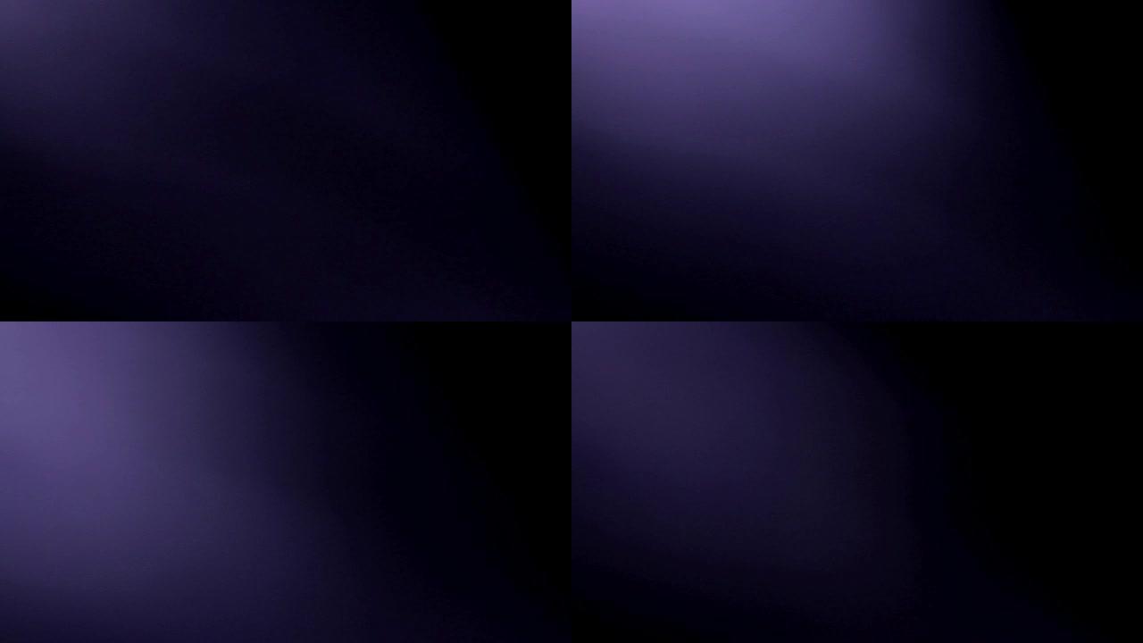 镜头中紫色光的折射作为背景