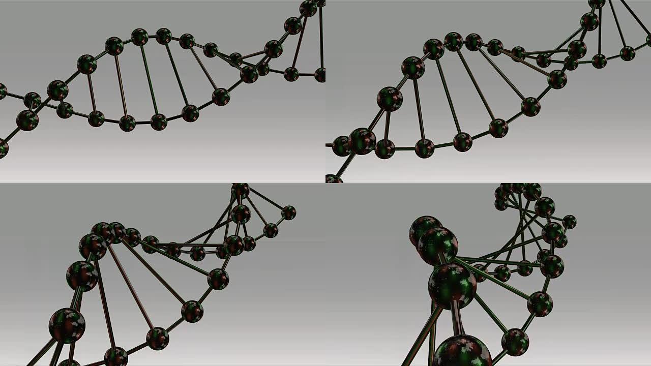DNA双螺旋动画