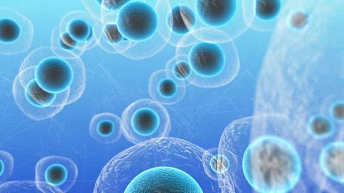 干细胞替代细胞和组织治疗疾病3D渲染
