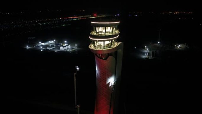 机场、空中交通管制塔和夜间机场。