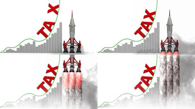 税收增长图
