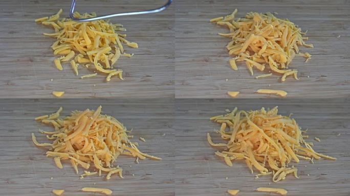 磨碎切达干酪
