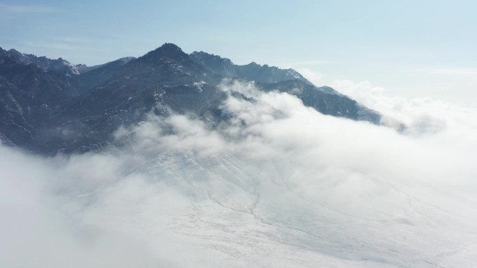 贺兰山 云海  雨后云海