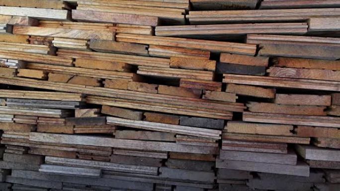 木板背景。锯木厂