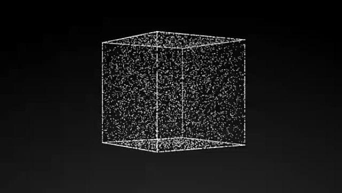 立方体模型，抽象几何组成