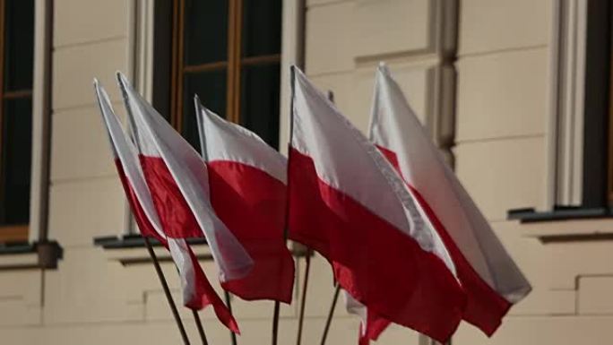 波兰国旗。