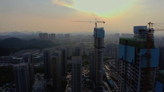 中国基建 楼房建设 工程建设 城市建设