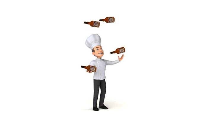有趣的厨师-3D动画
