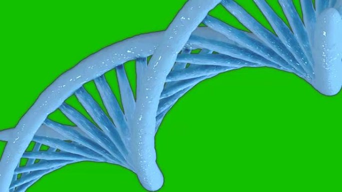 旋转DNA运动动画背景，3D DNA动画背景