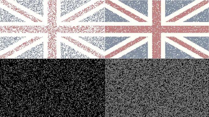 英国旗(点旗，alpha频道)