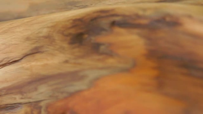 木质纹理的慢速幻灯片拍摄。