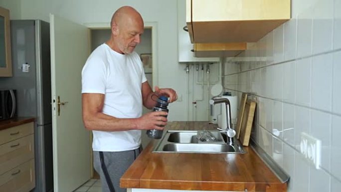 厨房高级男子灌装运动水瓶