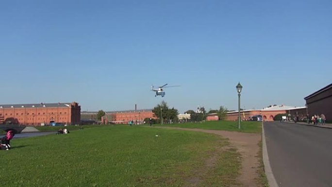 城市中的直升机