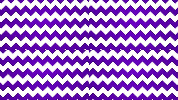 几何波线运动背景环紫色和白色