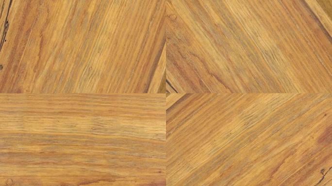 木材纹理旋转的特写。用于设计和装饰的木质背景表面