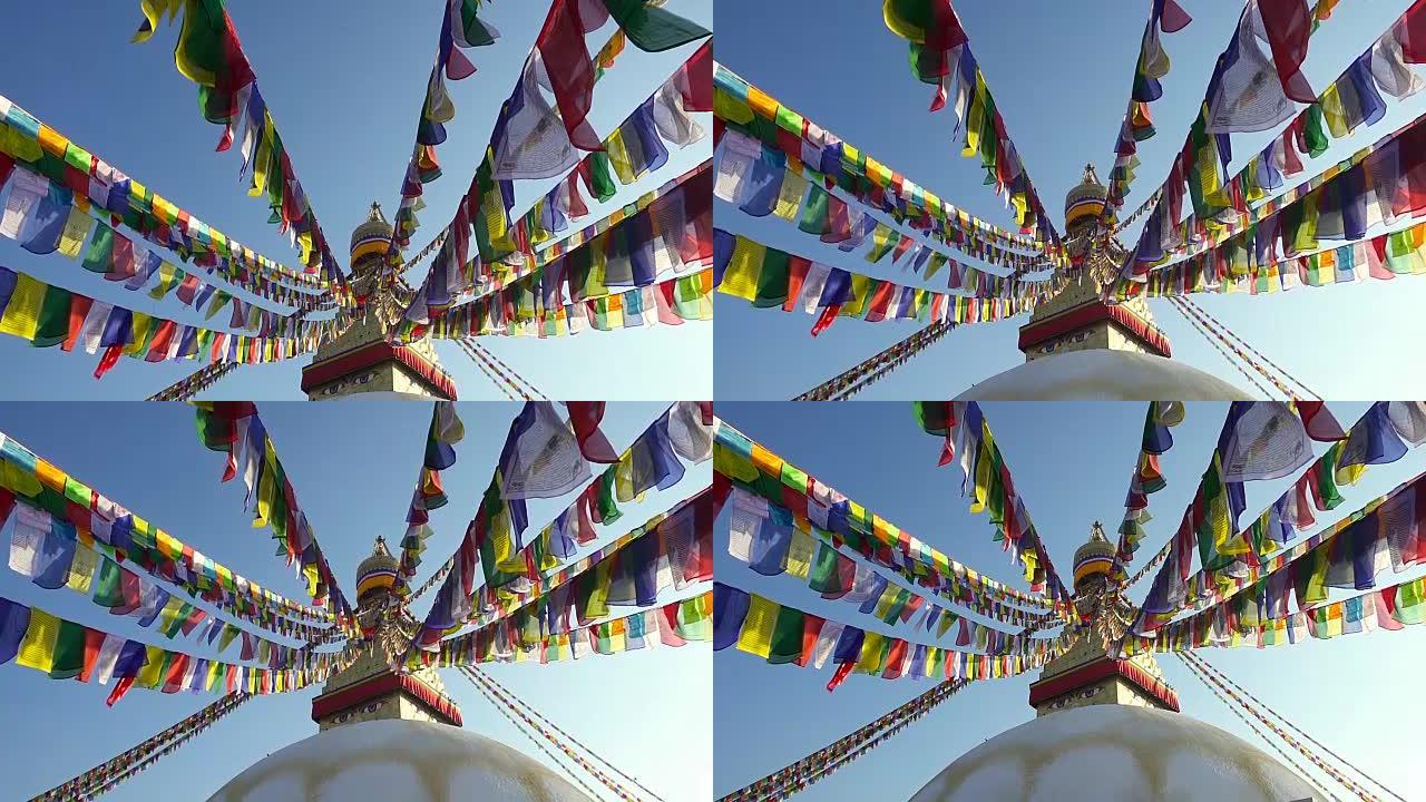 尼泊尔的象征，加德满都佛陀的眼睛。
